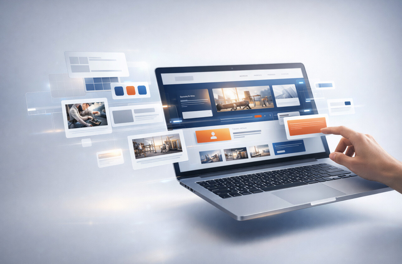 Création de site vitrine professionnel pour artisan